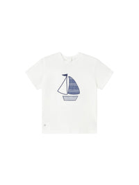T´shirt vestir Branco (Branco)  para Bebé Menino - Mayoral