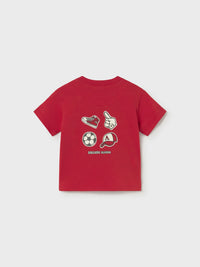 T´shirt mix Tomate (Vermelho)  para Bebé Menino - Mayoral