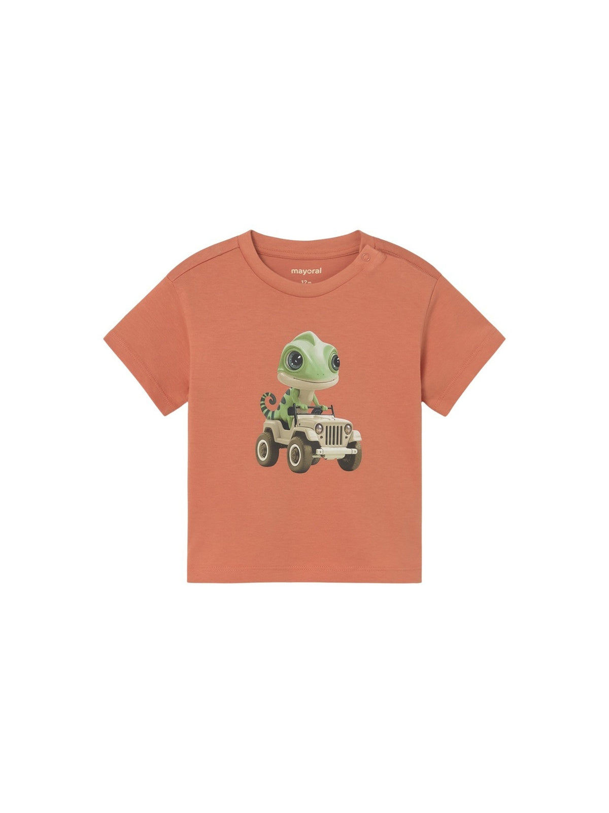 T´shirt animal Argila (Rosa Velho)  para Bebé Menino - Mayoral
