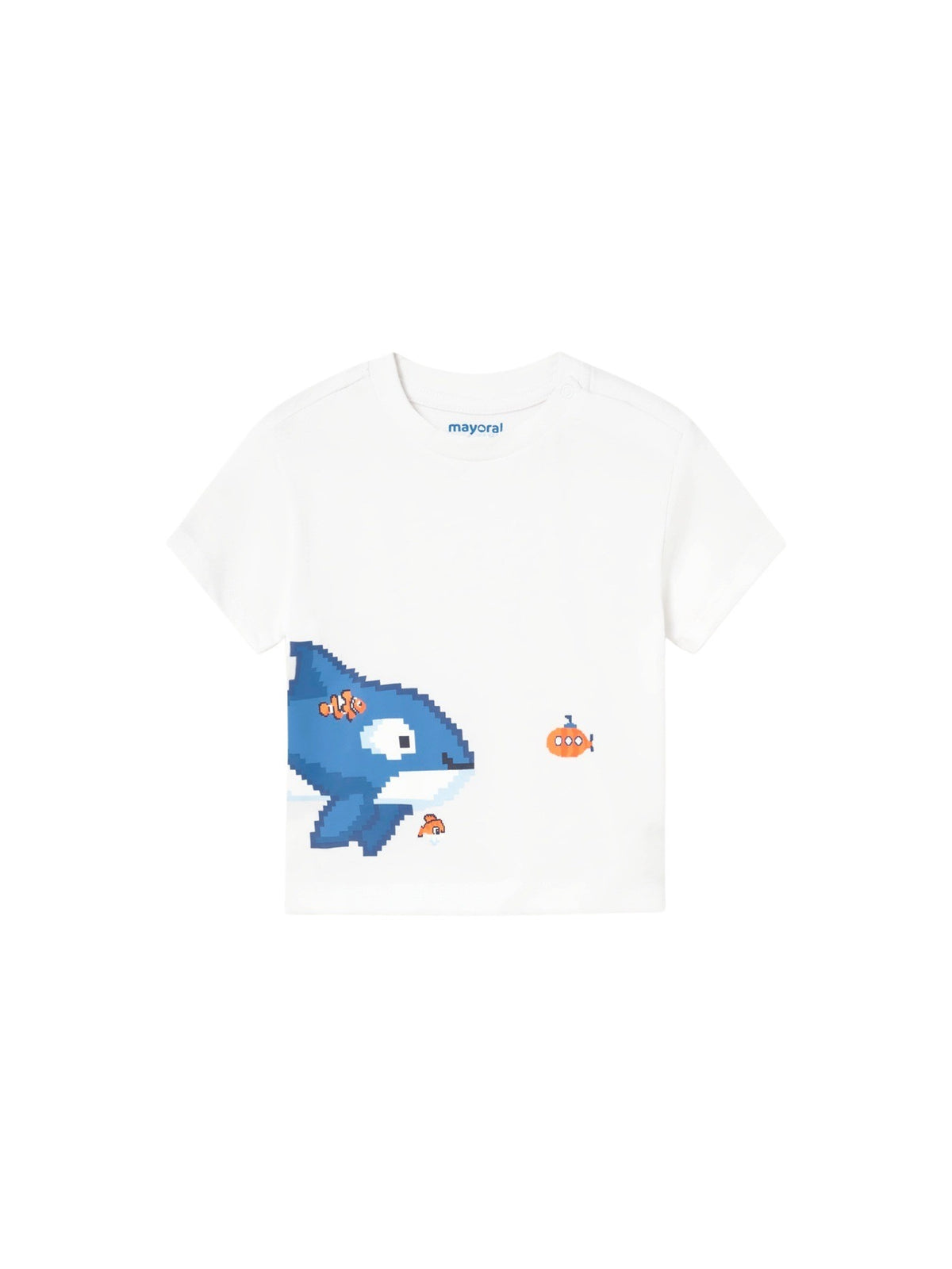 Blusa possicionada Branco (Branco)  para Bebé Menino - Mayoral
