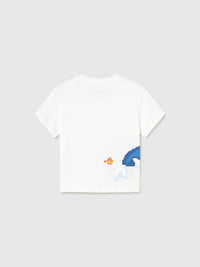 Blusa possicionada Branco (Branco)  para Bebé Menino - Mayoral