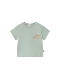 Camiseta manga curta Menta (Verde seco)  para Bebé Menino - Mayoral