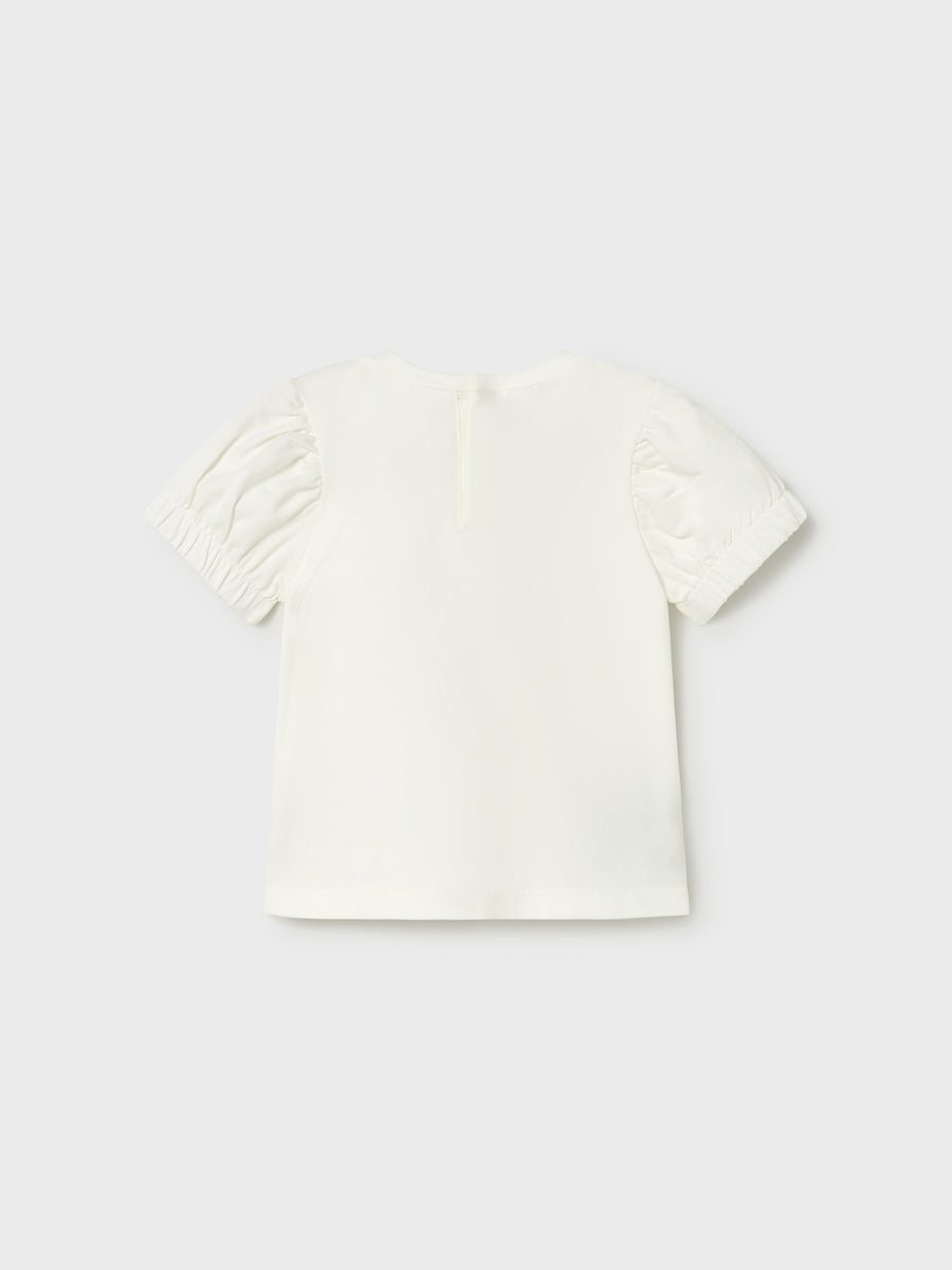 Camiseta manga curta Crú-bloss (Salmão)  para Bebé Menina - Mayoral