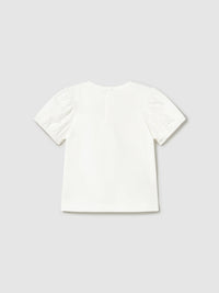 Camiseta manga curta Crú-lago (Verde Água)  para Bebé Menina - Mayoral