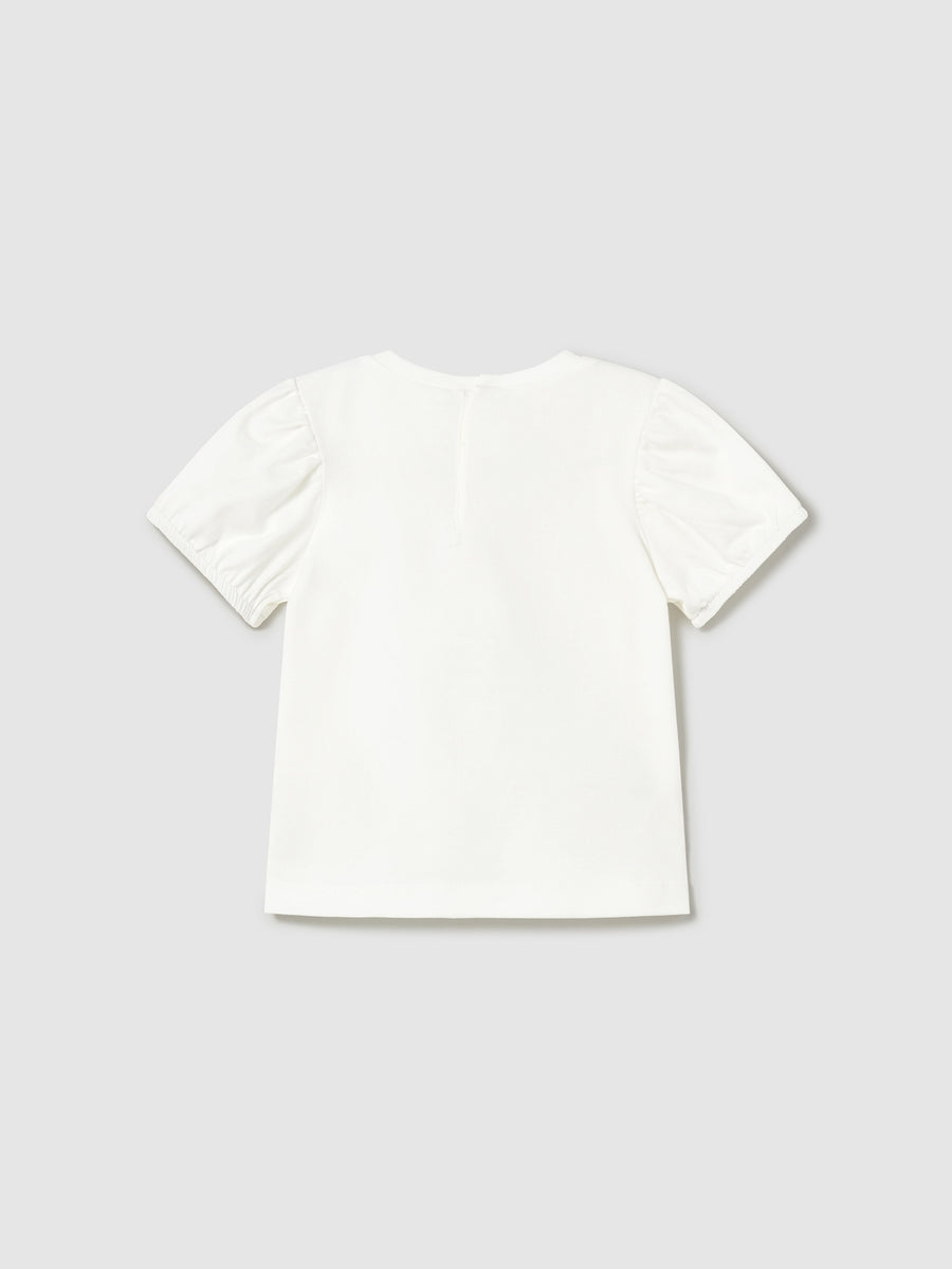 Camiseta manga curta Crú-lago (Verde Água)  para Bebé Menina - Mayoral