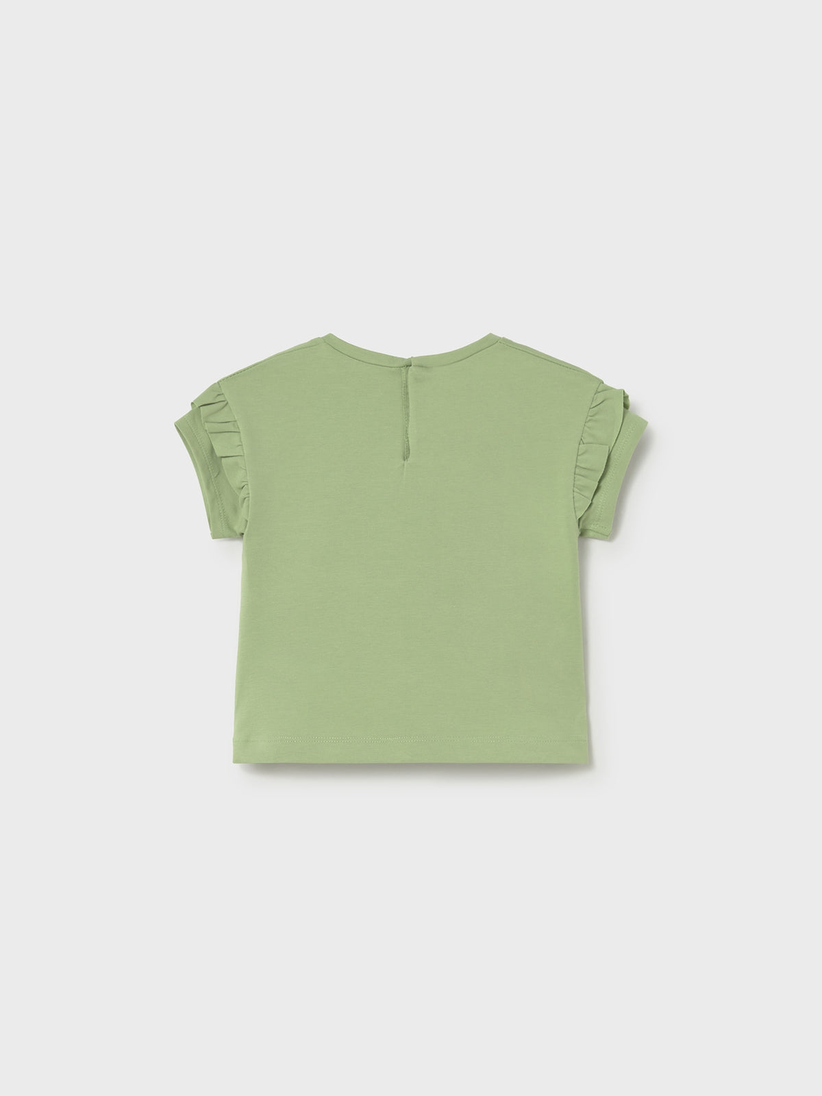 Camiseta m/cta gráfica Basil (Verde seco)  para Bebé Menina - Mayoral