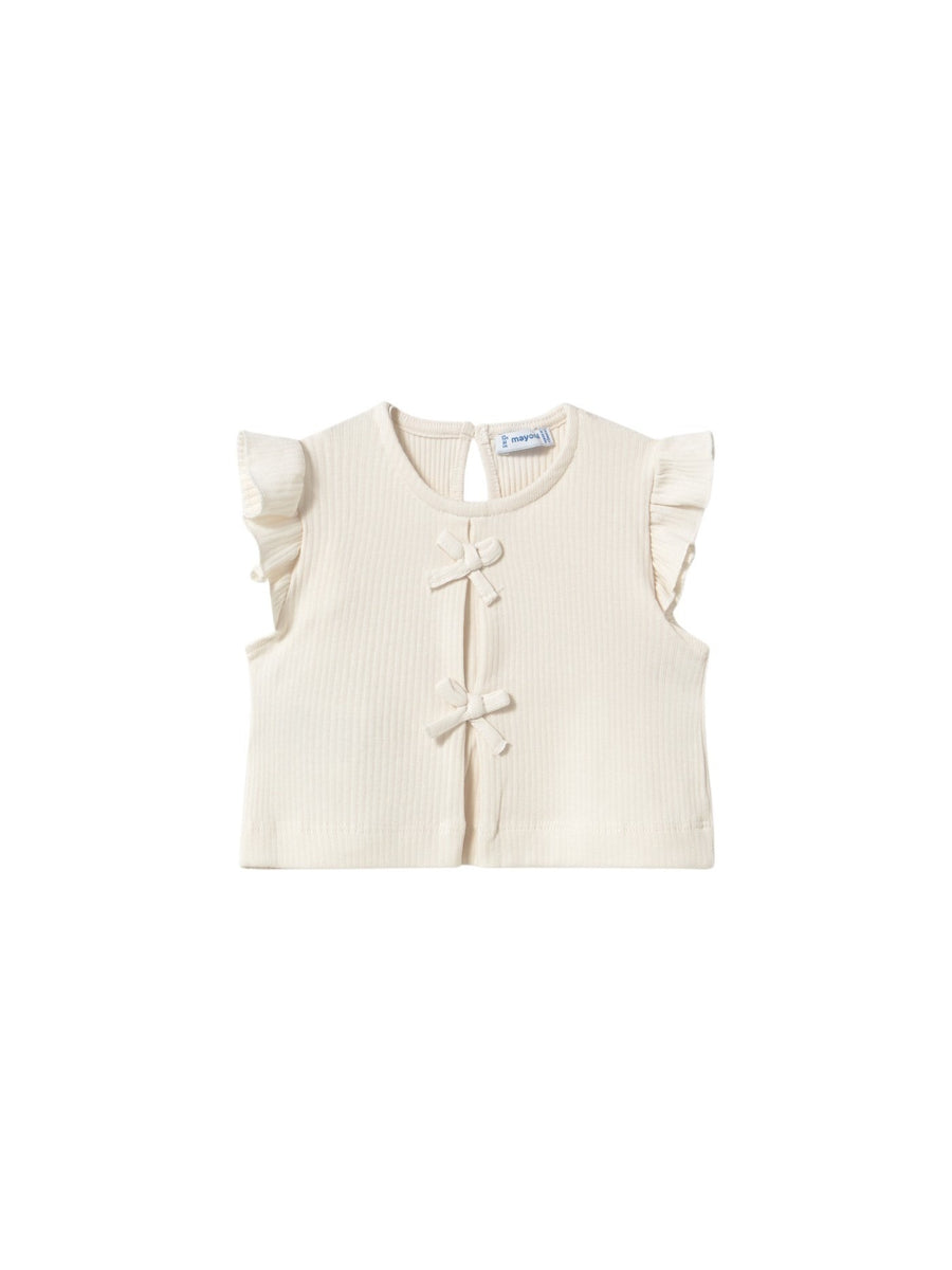 Top Osso (Creme / Pérola)  para Bebé Menina - Mayoral