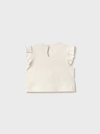 Top Osso (Creme / Pérola)  para Bebé Menina - Mayoral