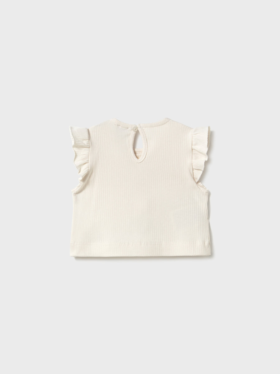 Top Osso (Creme / Pérola)  para Bebé Menina - Mayoral
