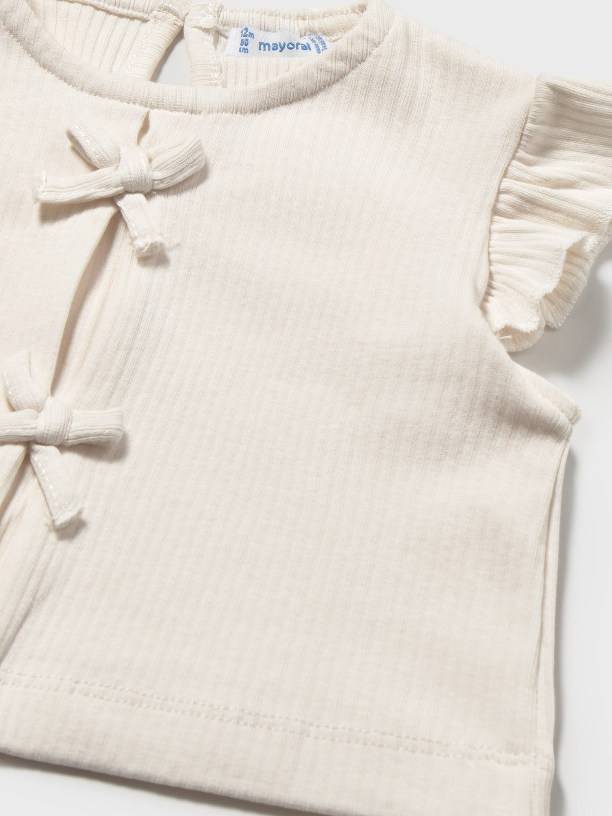 Top Osso (Creme / Pérola)  para Bebé Menina - Mayoral
