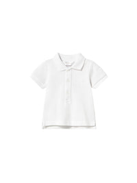 Polo m/curta granito Branco (Branco)  para Bebé Menino - Mayoral