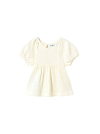 Blusa ponto bambola Crú (Creme / Pérola)  para Bebé Menina - Mayoral