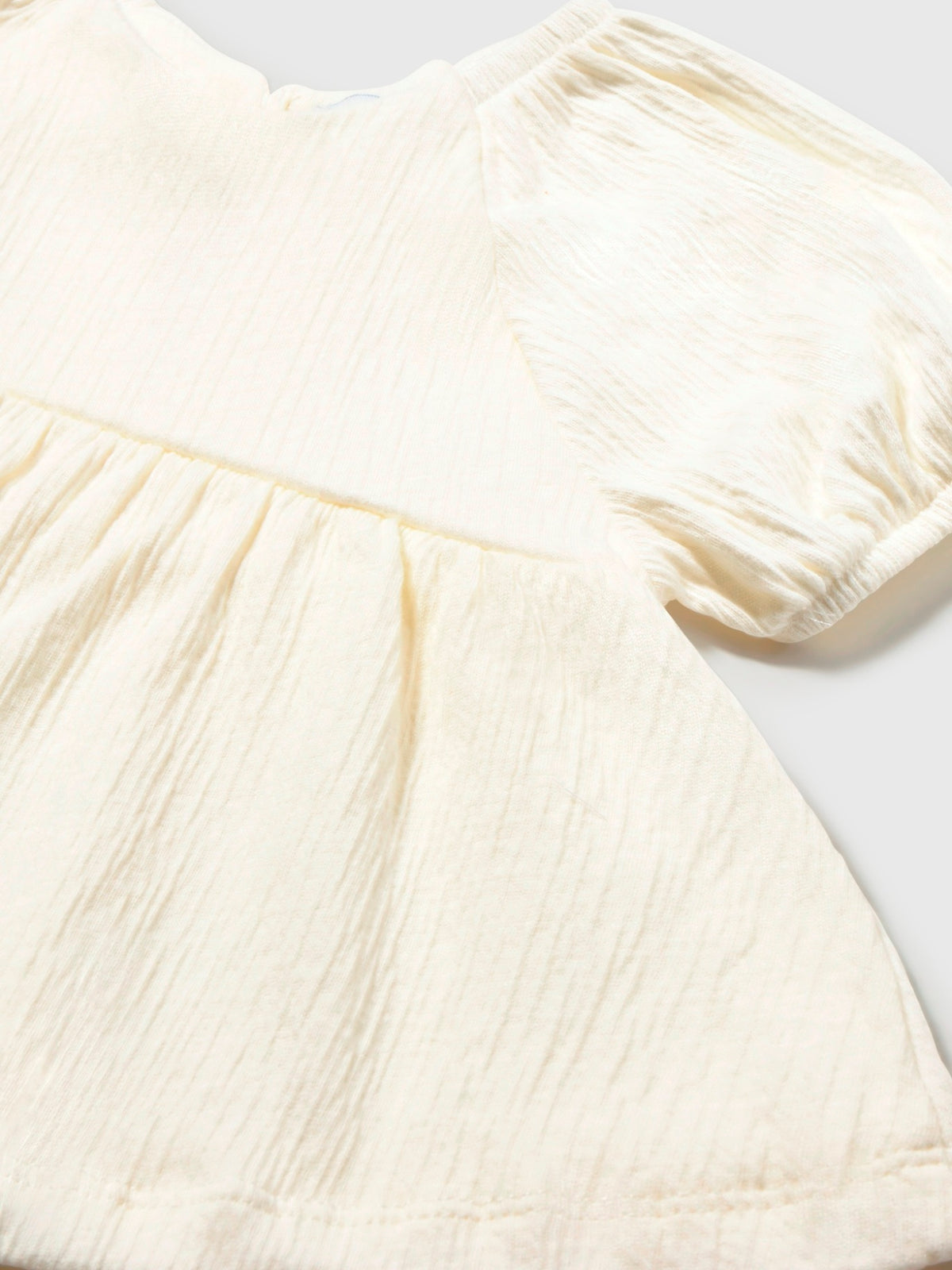 Blusa ponto bambola Crú (Creme / Pérola)  para Bebé Menina - Mayoral