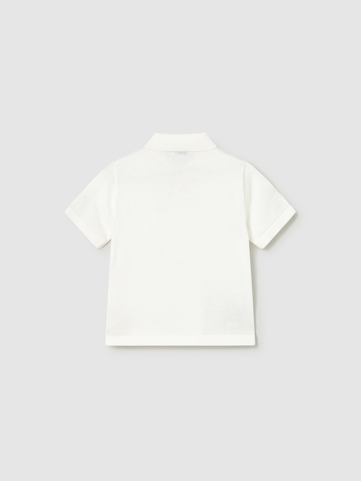 Polo m/curta tricô Nata (Creme / Pérola)  para Bebé Menino - Mayoral