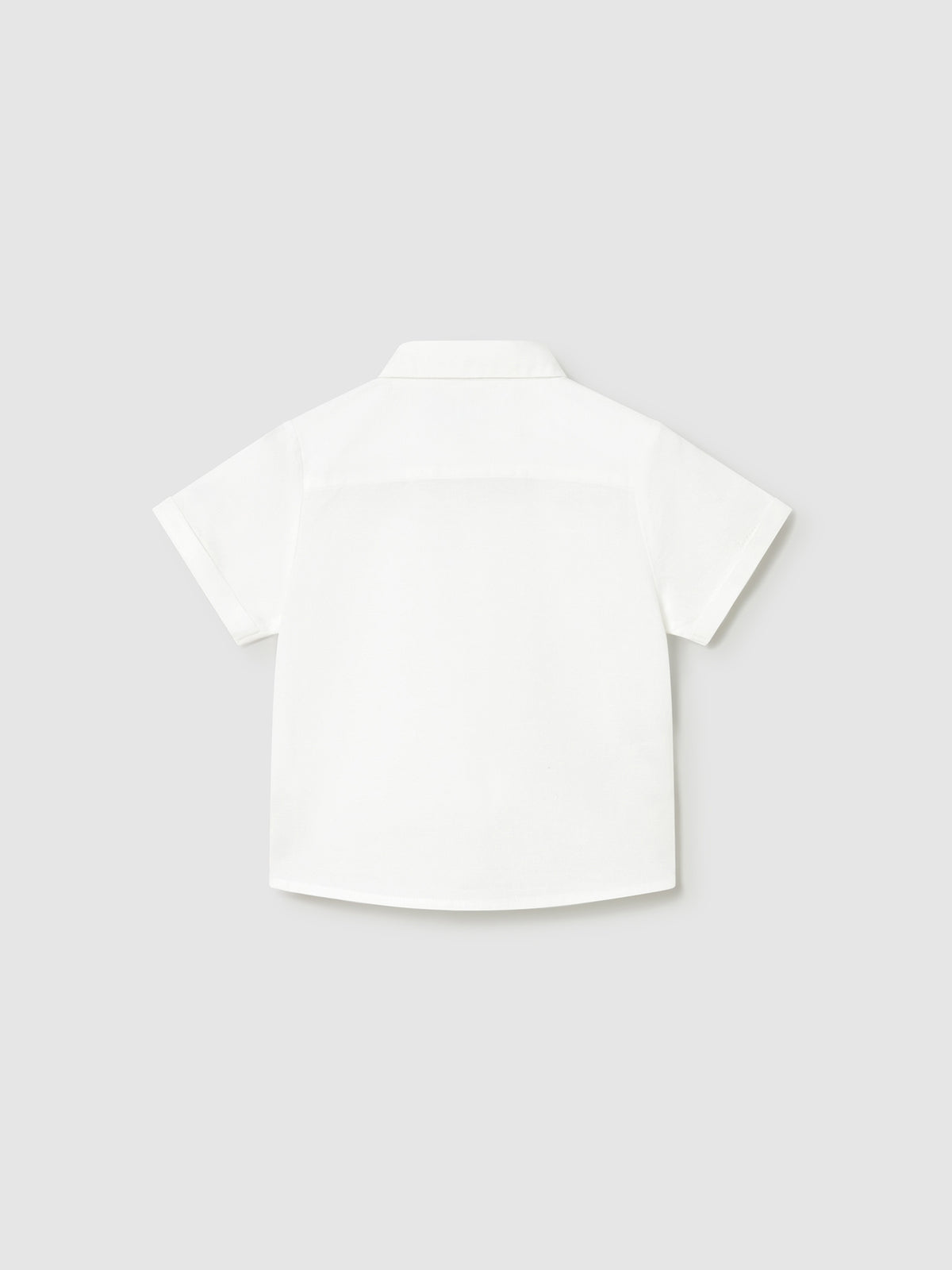 Camisa m/curta linho Branco (Branco)  para Bebé Menino - Mayoral