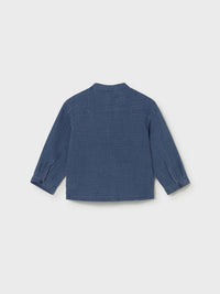 Camisa m/comp.bambula Oceano (Azul)  para Bebé Menino - Mayoral