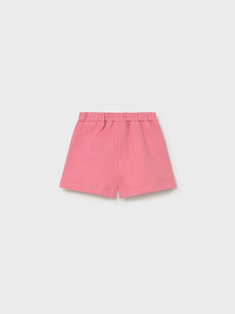 Calção estruturado Gerânio (Rosa)  para Bebé Menina - Mayoral