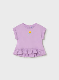 Conj.short 3 peças Lilac (Lilás)  para Bebé Menina - Mayoral