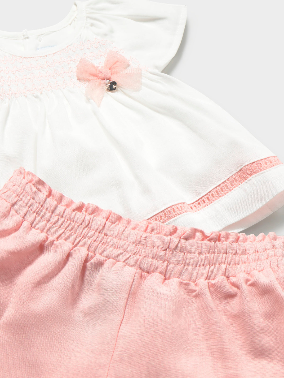 Conj. bermuda Blossom (Rosa)  para Bebé Menina - Mayoral
