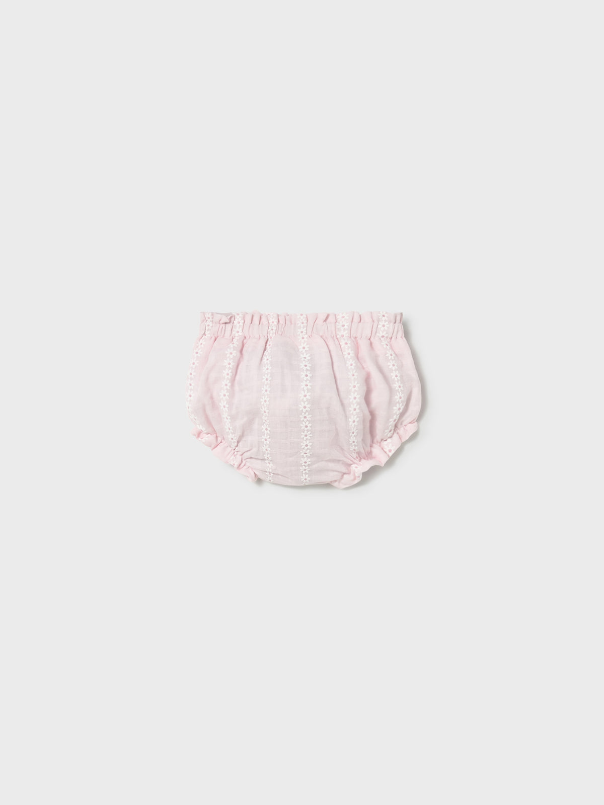 Conj. 3 peças tricô Quartzo (Rosa Bébé)  para Bebé Menina - Mayoral