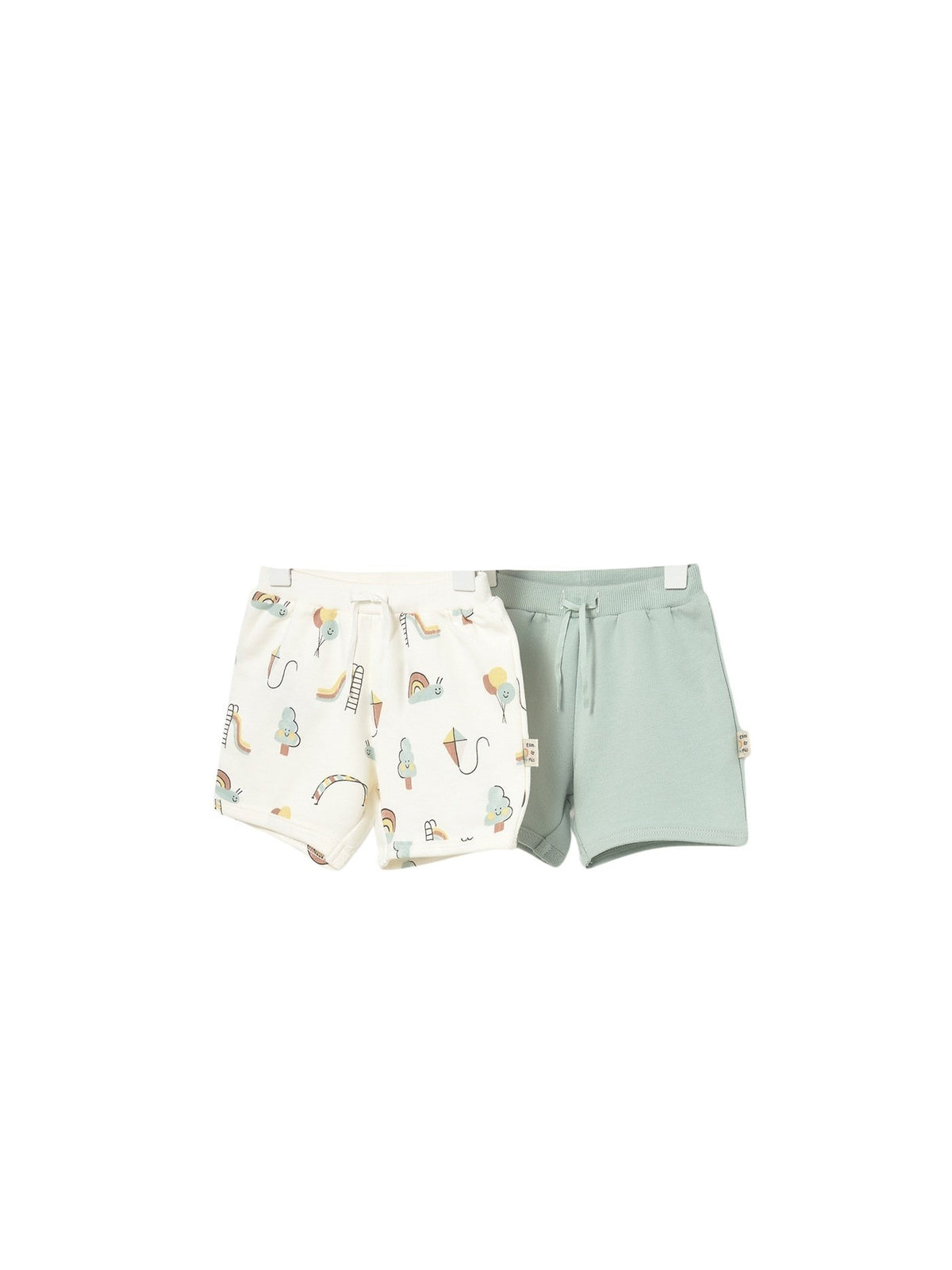 Set 2 calções Menta (Verde seco)  para Bebé Menino - Mayoral