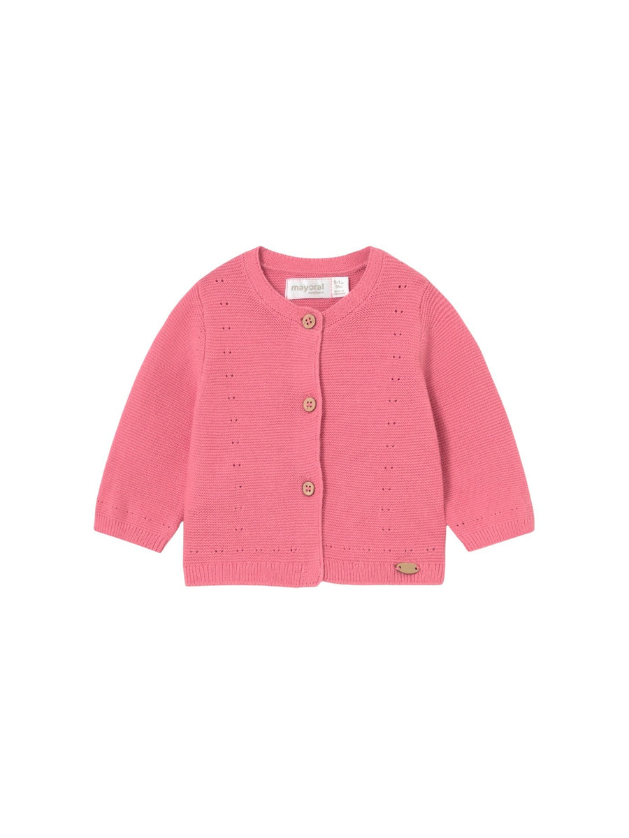 Casaco tricot Granã (Vermelho)  para Bebé Menina - Mayoral