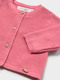 Casaco tricot Granã (Vermelho)  para Bebé Menina - Mayoral