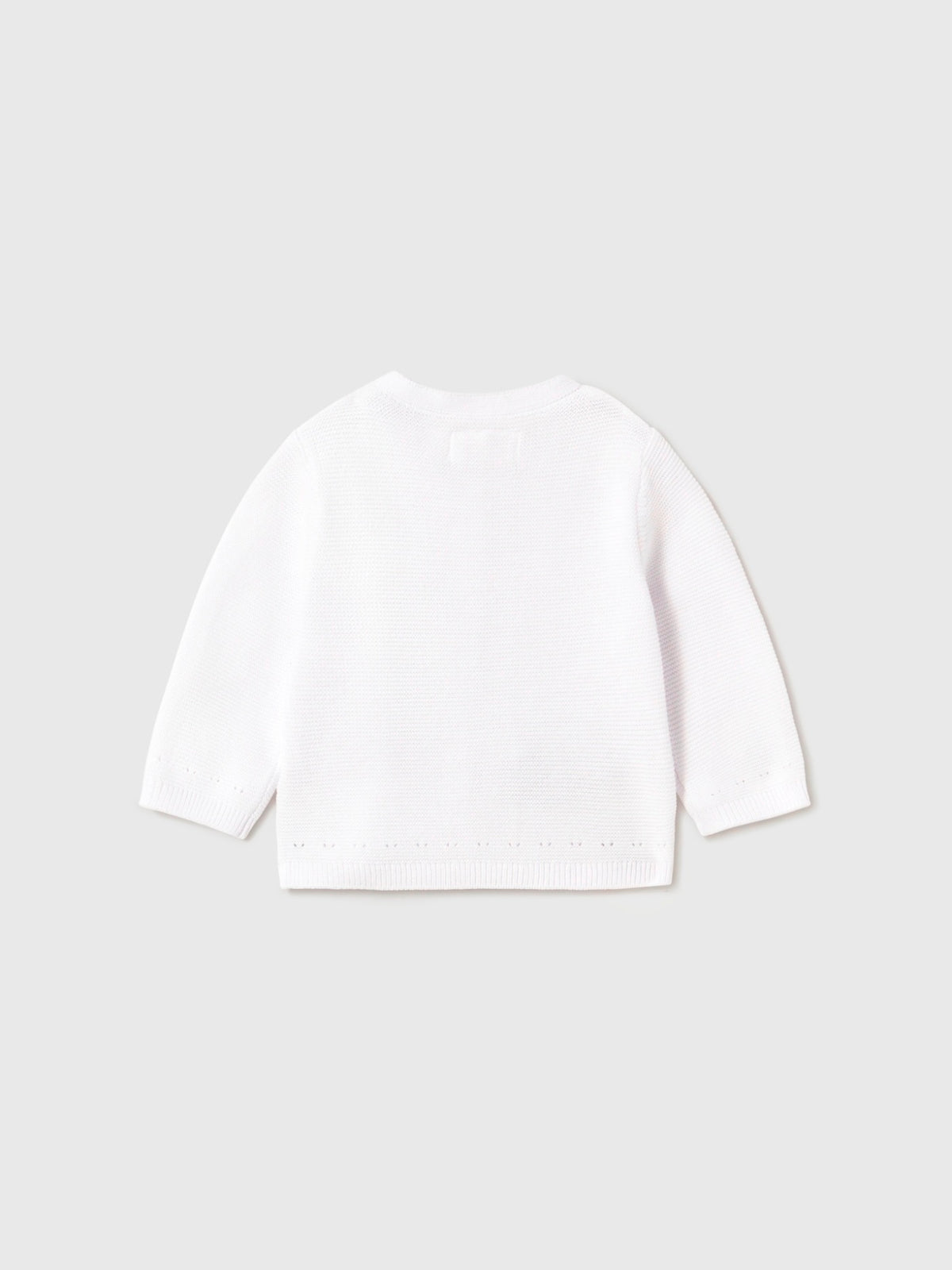 Casaco tricot Branco (Branco)  para Bebé Menina - Mayoral