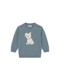 Jersey intarsia Azul jade (Verde Água)  para Bebé Menino - Mayoral
