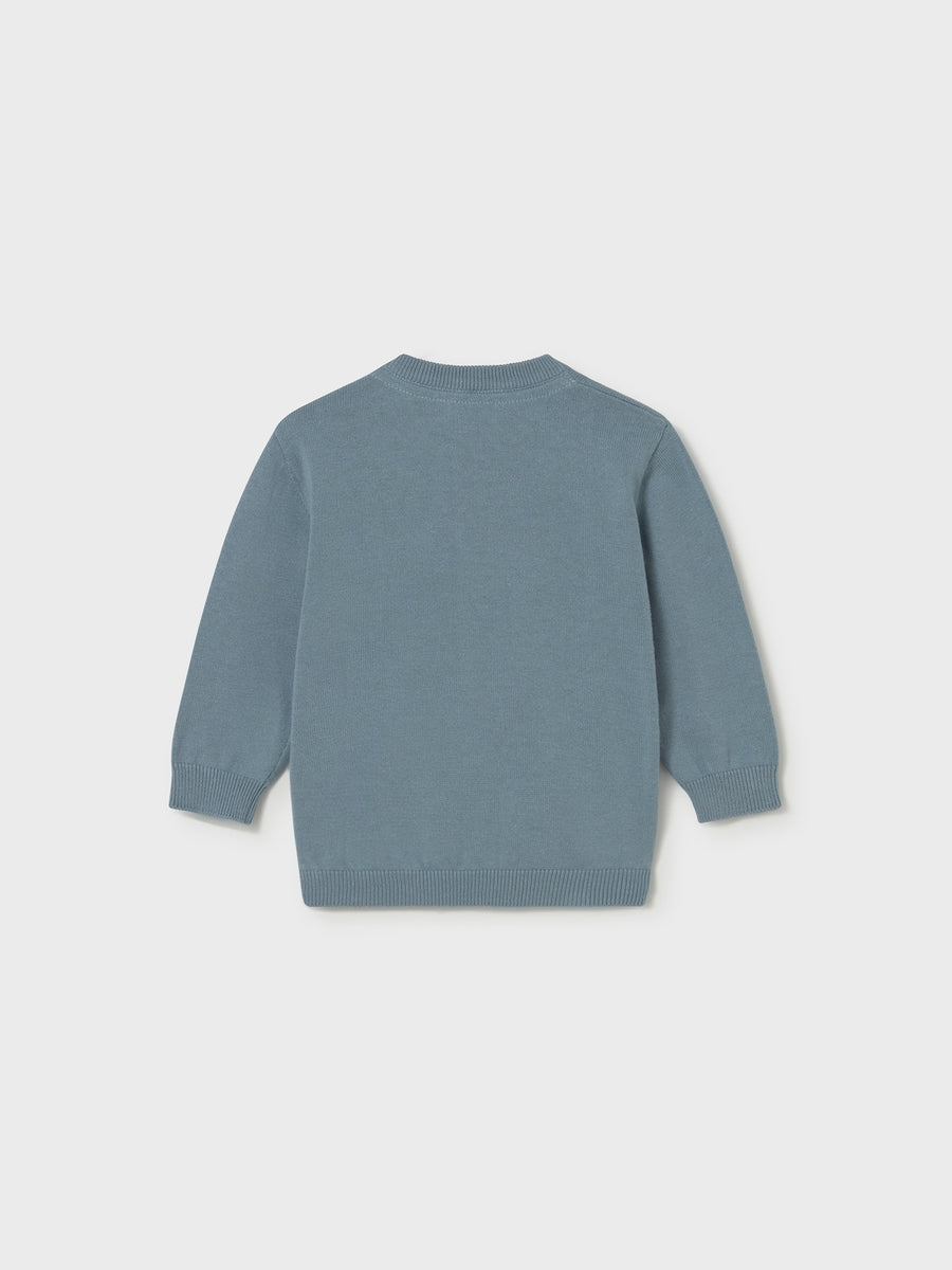 Jersey intarsia Azul jade (Verde Água)  para Bebé Menino - Mayoral