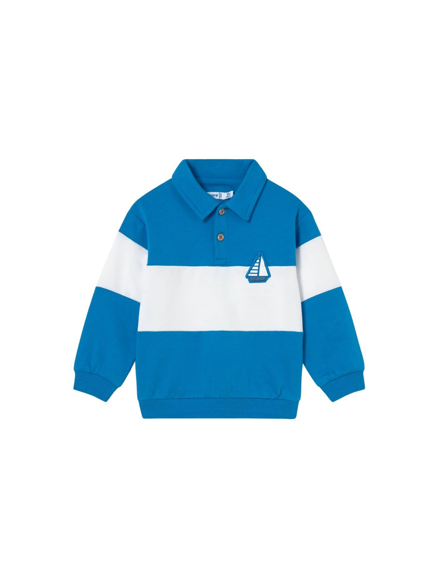 Sweat gola tipo polo Azul (Azul)  para Bebé Menino - Mayoral