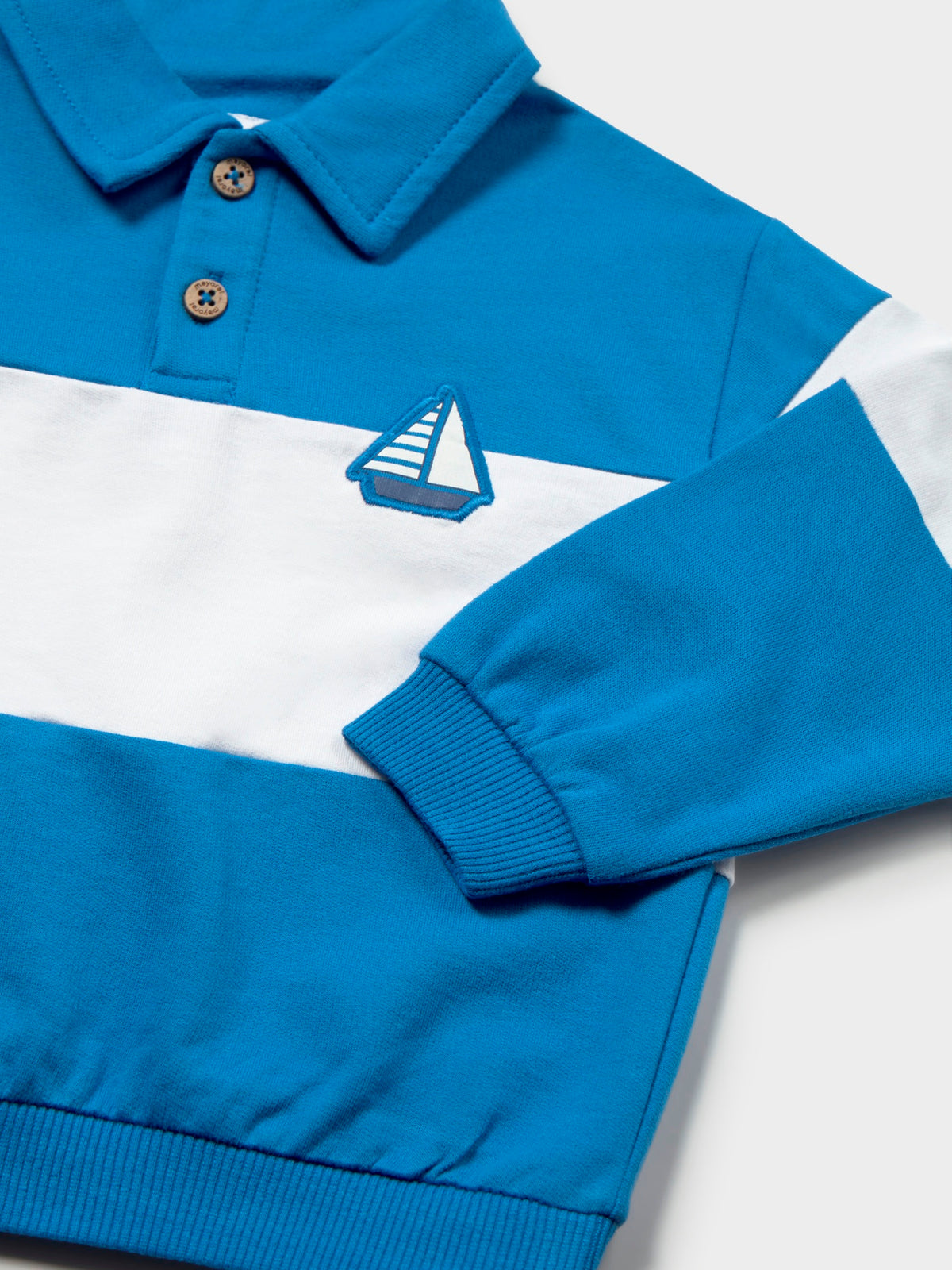 Sweat gola tipo polo Azul (Azul)  para Bebé Menino - Mayoral