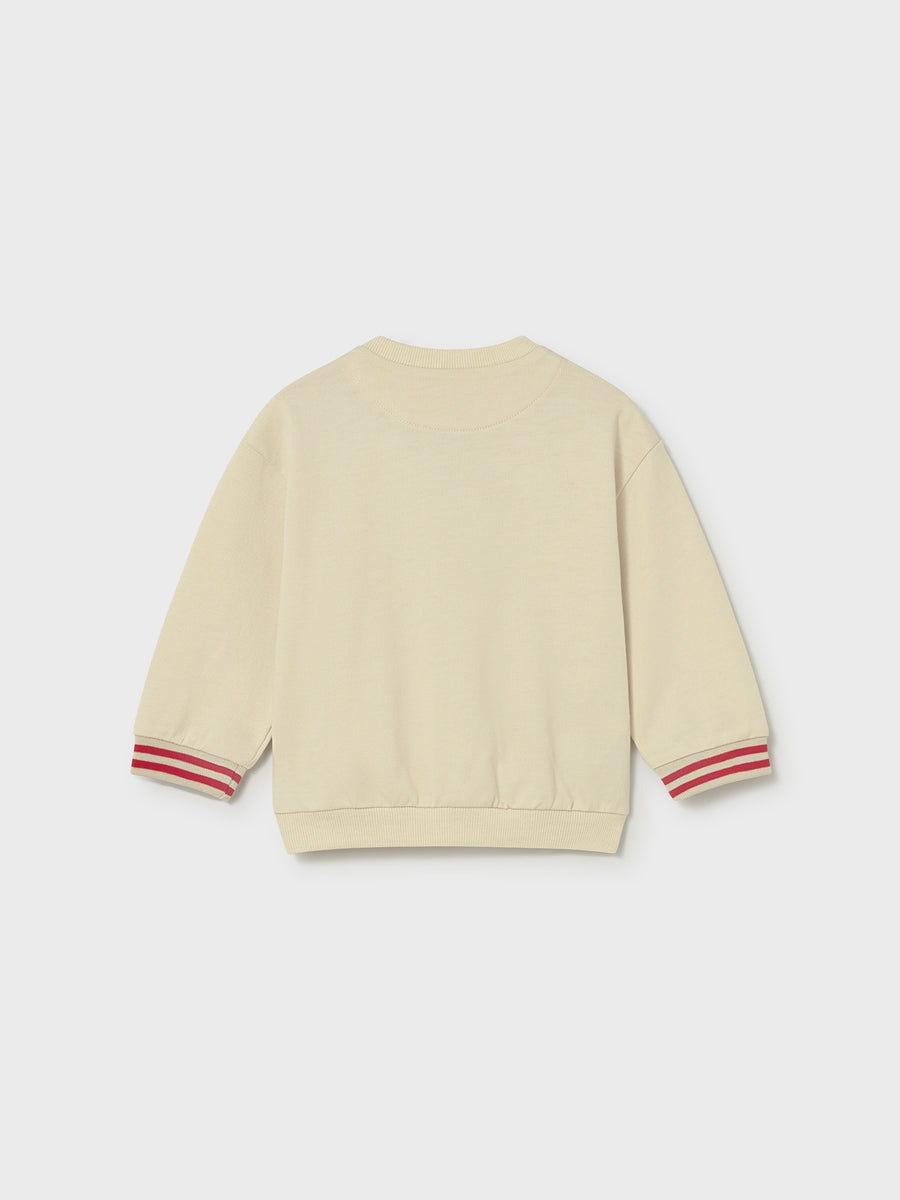 Sweat play Creme (Creme / Pérola)  para Bebé Menino - Mayoral