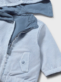 Parka reversivel Estelar (Celeste)  para Bebé Menino - Mayoral