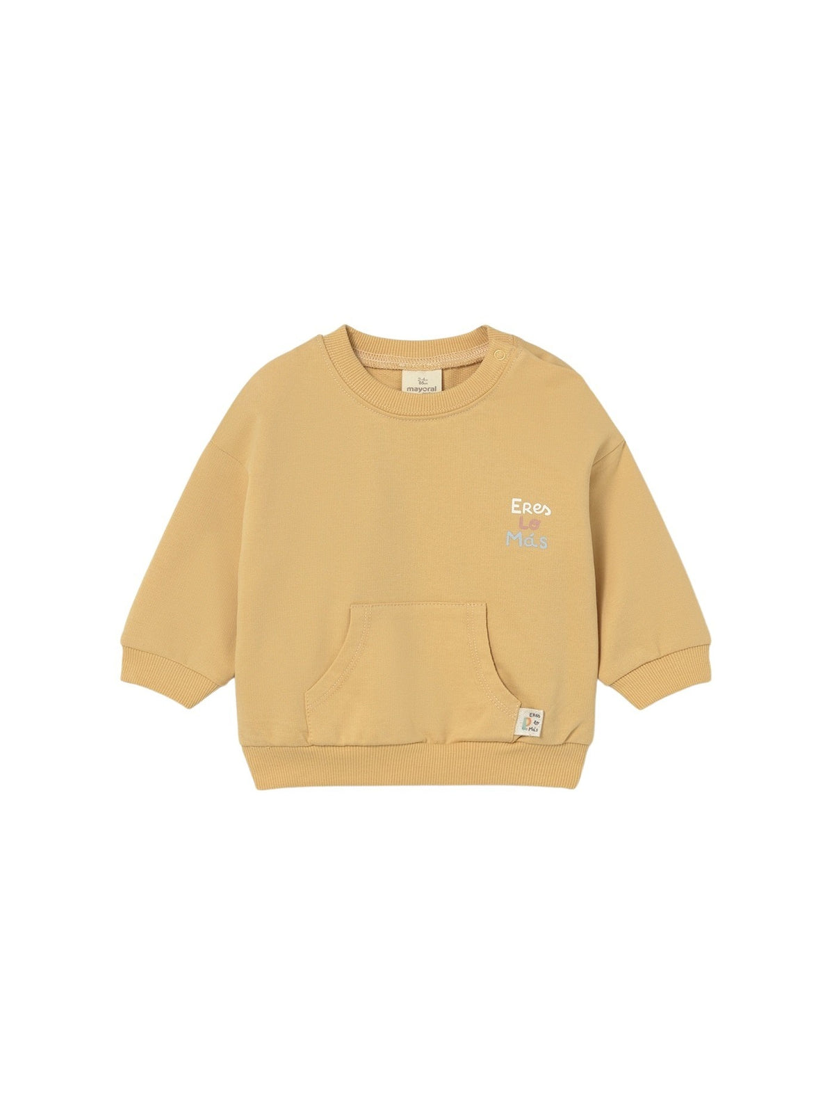 Sweat-shirt Mel (Amarelo Ocre)  para Bebé Menino - Mayoral