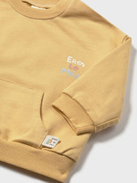 Sweat-shirt Mel (Amarelo Ocre)  para Bebé Menino - Mayoral