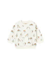 Sweat-shirt Arroz (Creme / Pérola)  para Bebé Menino - Mayoral
