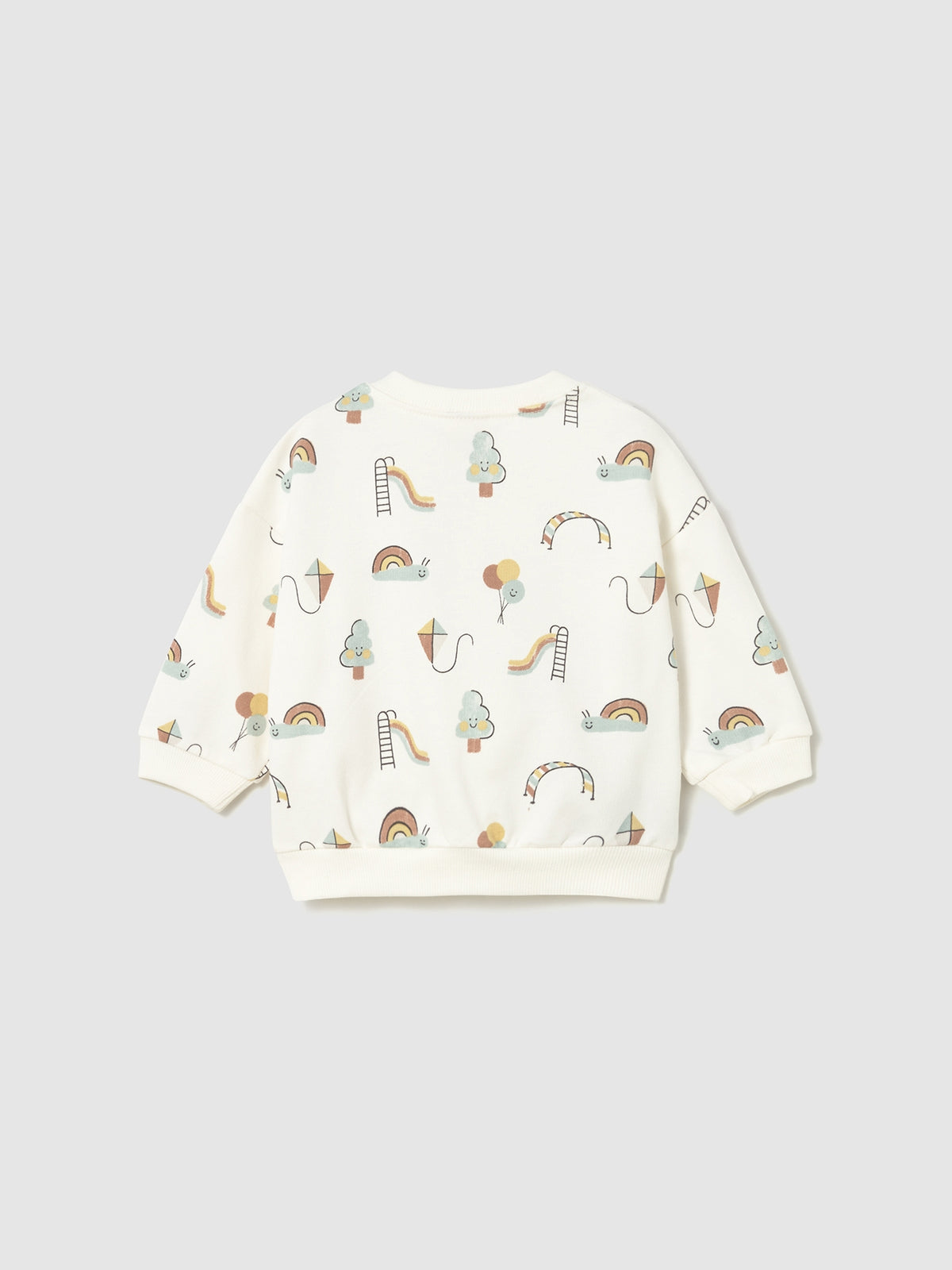 Sweat-shirt Arroz (Creme / Pérola)  para Bebé Menino - Mayoral