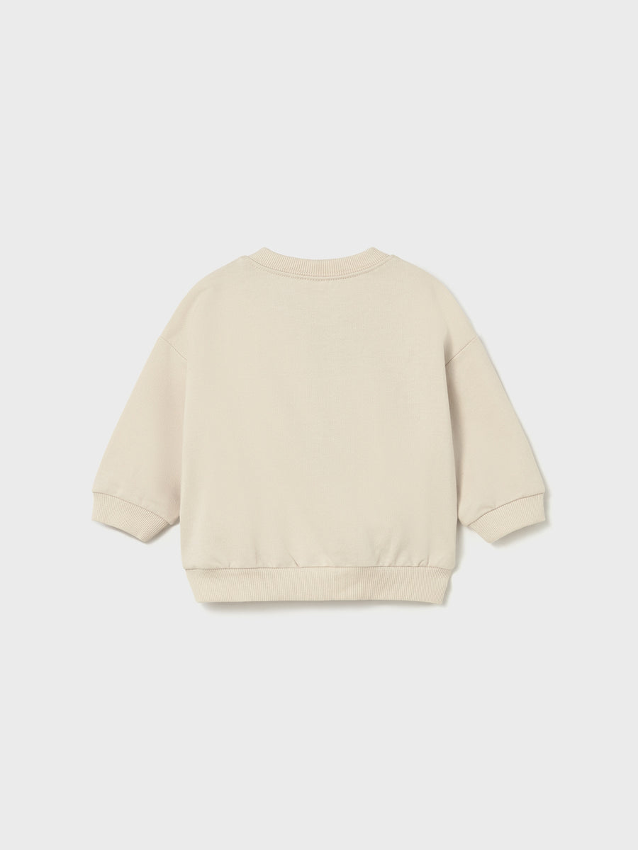 Sweat-shirt Amêndoa (Bege)  para Bebé Menino - Mayoral