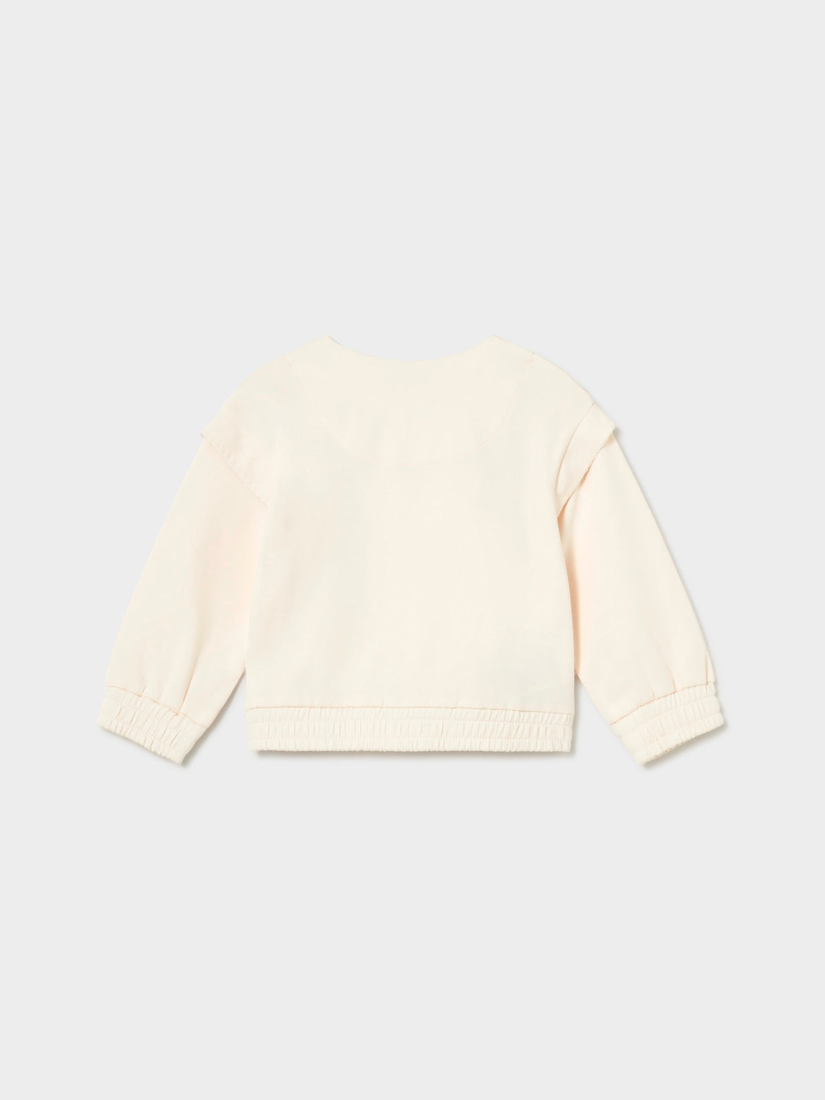 Casaco sport felpa Osso (Creme / Pérola)  para Bebé Menina - Mayoral