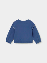 Casaco sport felpa Porcelana (Azul)  para Bebé Menina - Mayoral