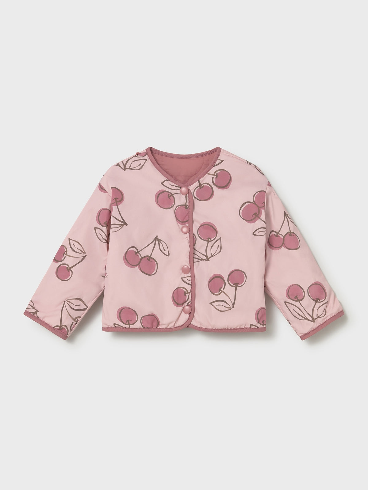 Parka reversivel Blush (Rosa Velho)  para Bebé Menina - Mayoral