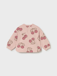 Sweat-shirt Peónia (Salmão)  para Bebé Menina - Mayoral