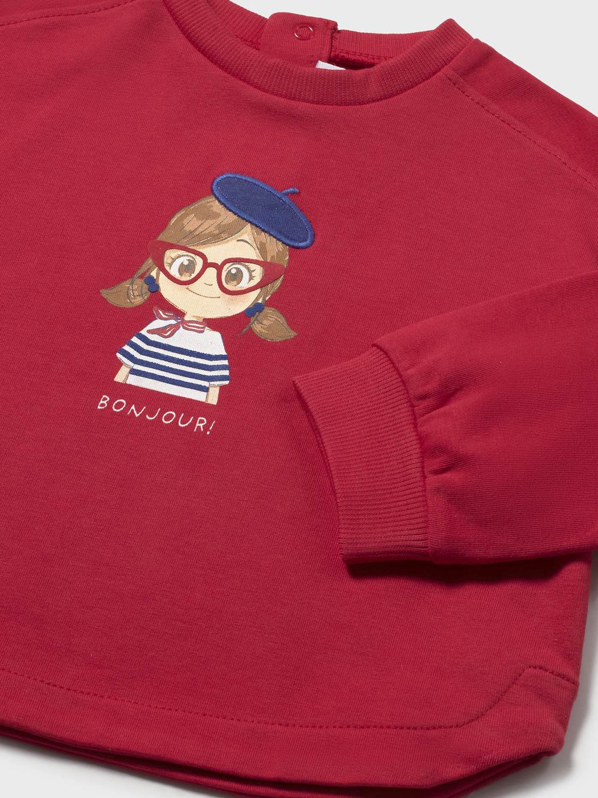 Sweat-shirt Vermelho (Vermelho)  para Bebé Menina - Mayoral