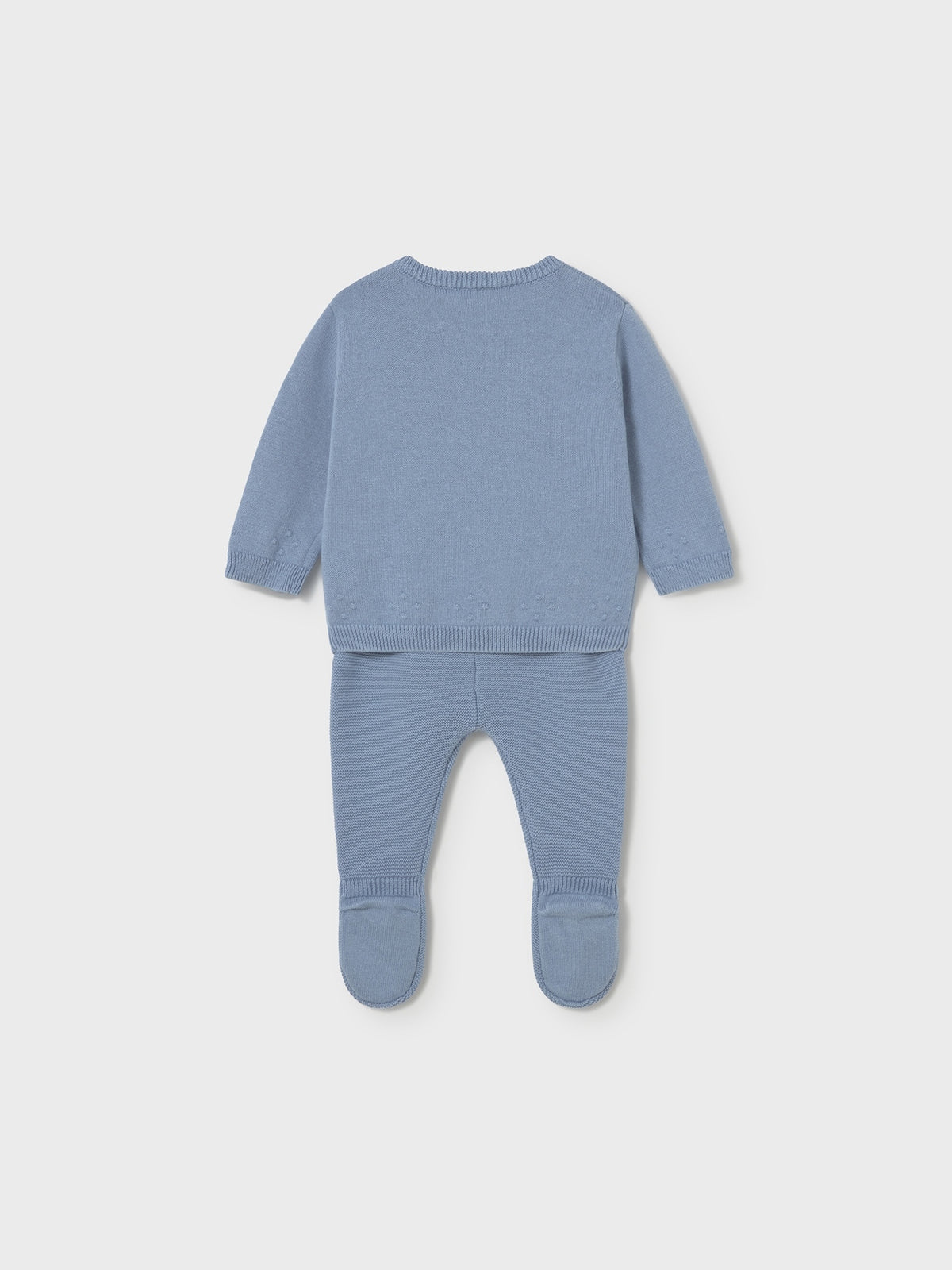 Conj.polaina tricot Atlantis (Azul Céu)  para Bebé Menino - Mayoral