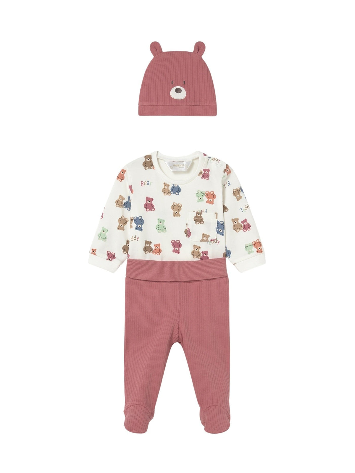 Conj. body / gorro Terracota (Tijolo)  para Bebé Menino - Mayoral