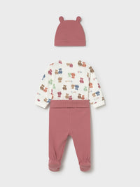 Conj. body / gorro Terracota (Tijolo)  para Bebé Menino - Mayoral