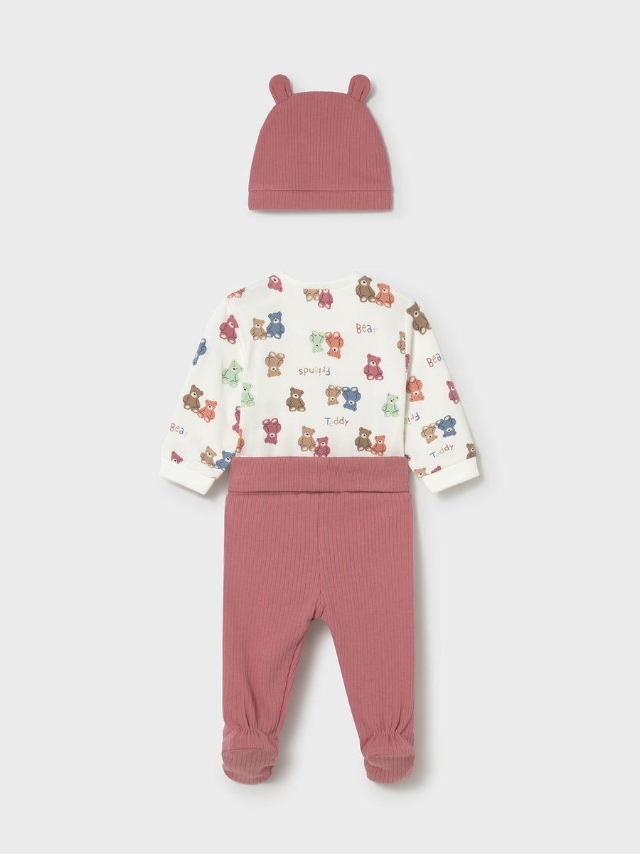 Conj. body / gorro Terracota (Tijolo)  para Bebé Menino - Mayoral