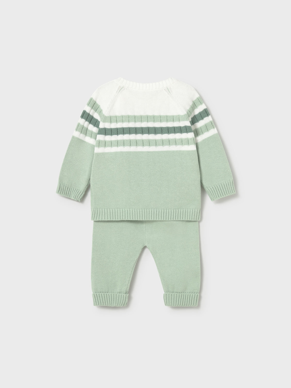 Conj. calça tricot Alga (Verde Tropa)  para Bebé Menino - Mayoral