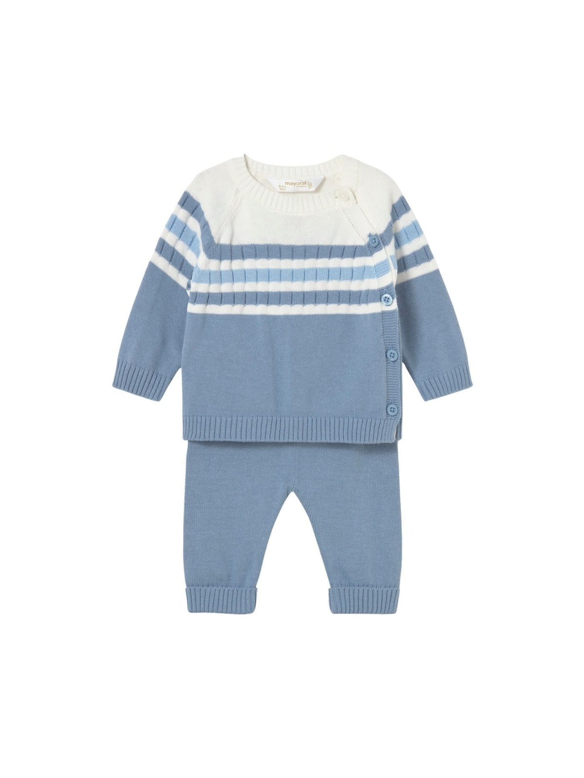 Conj. calça tricot Atlantis (Azul Céu)  para Bebé Menino - Mayoral